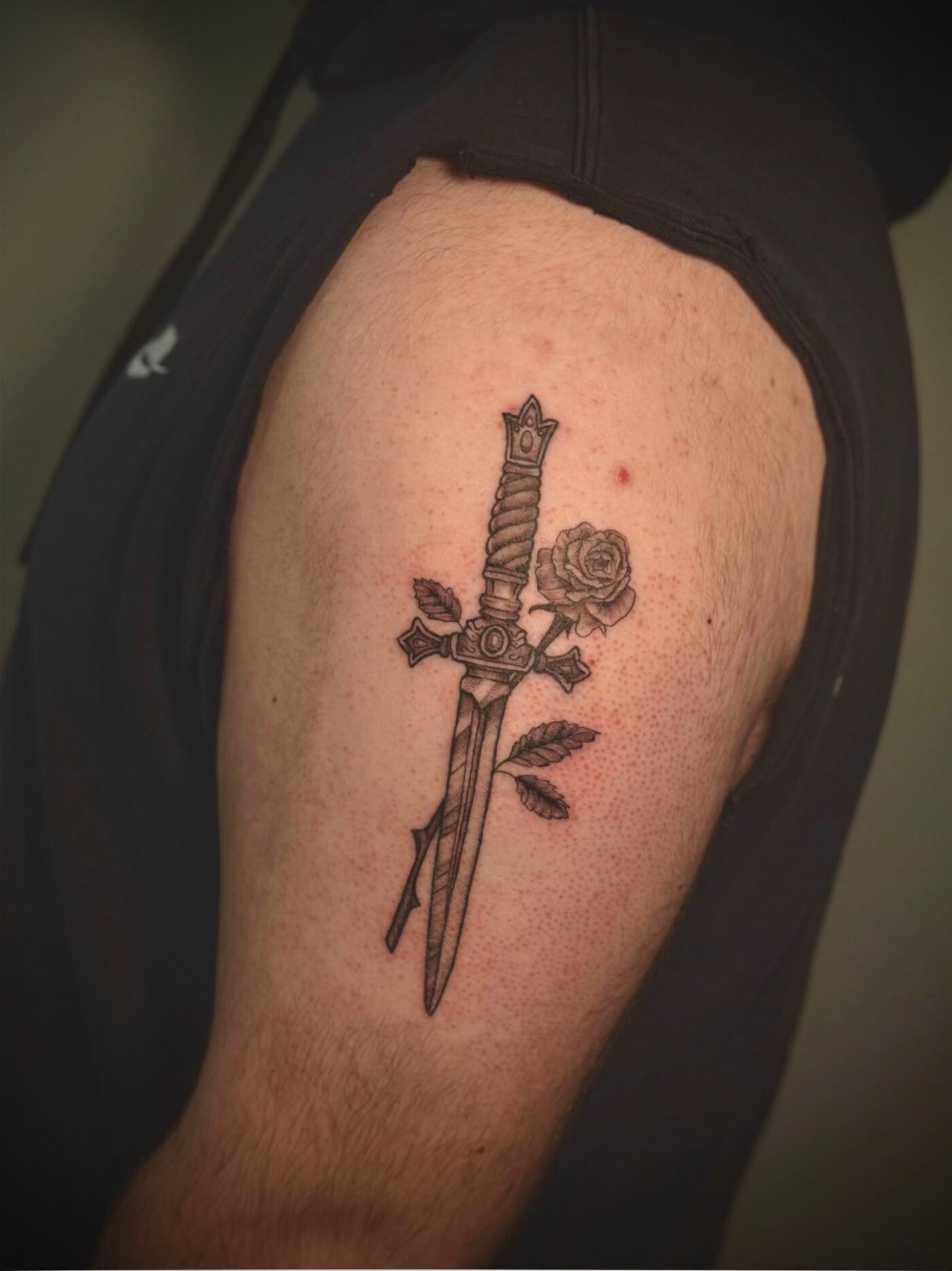 Floral Dagger