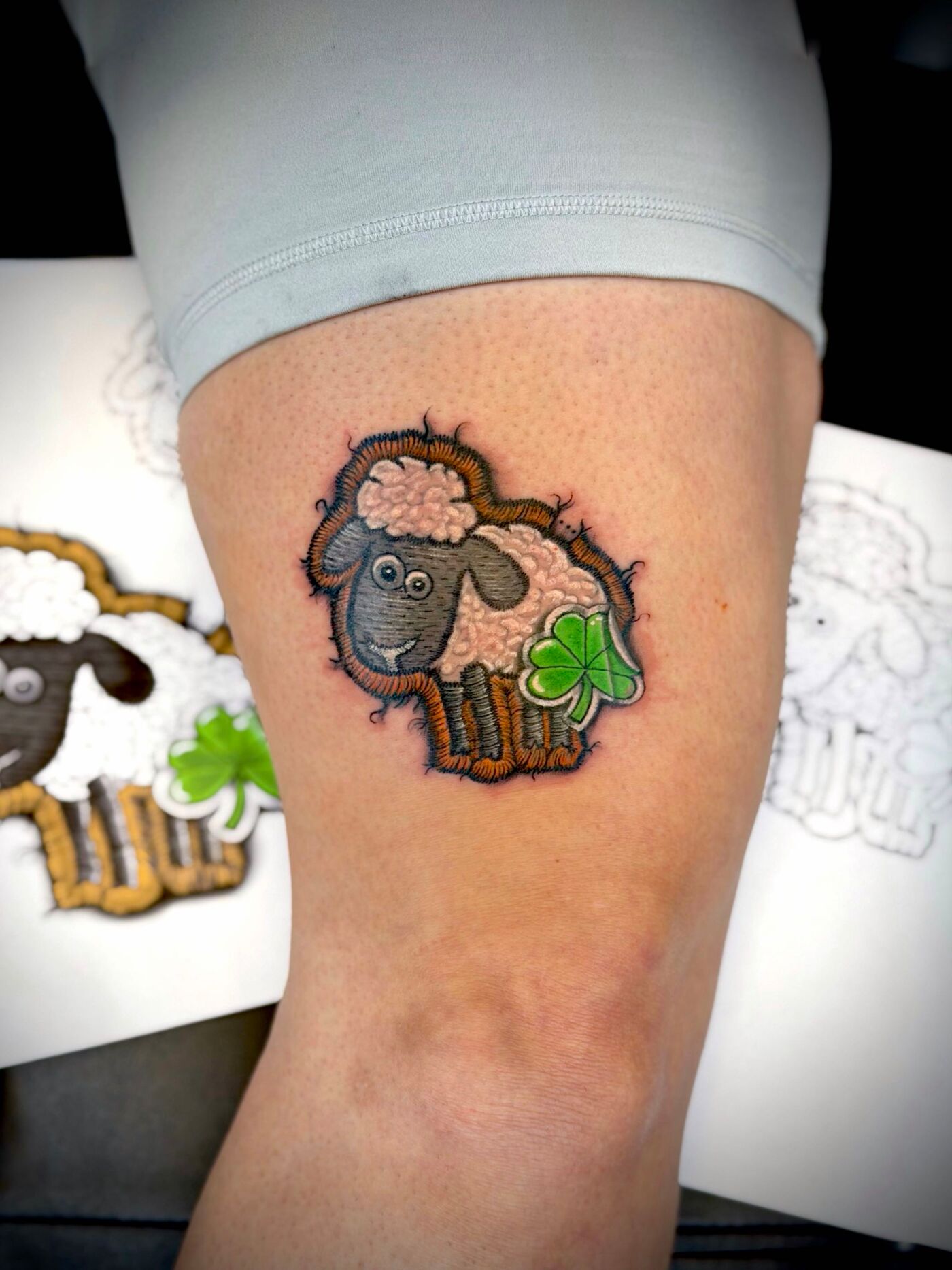 Traditional Sleeve Tattoo