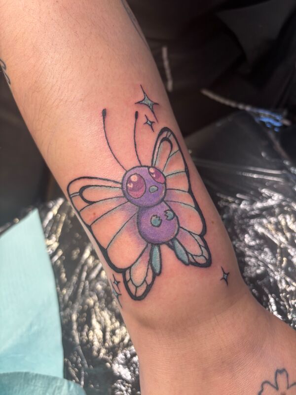 Geometric Dotwork Tattoo