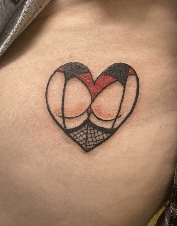 Geometric Dotwork Tattoo